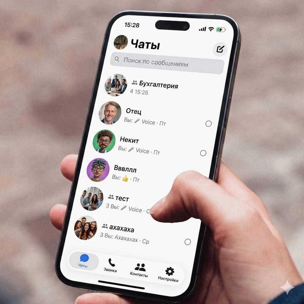 Связь на смартфоне